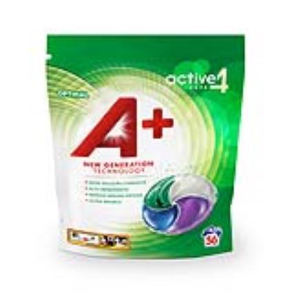 Detergente Roupa A+ Máquina Cápsulas Optimal 56d