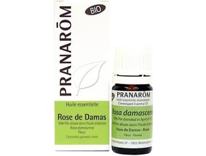 Óleo Essencial PRANAROM Essencial De Rosa Damascena - Flor (2 ml de óleo essencial (Rosas))