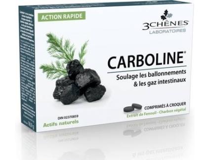 Suplemento Alimentar LES TROIS CHENES Carbolina Conforto Digestivo (30 comprimidos)