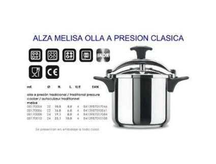 Alza melisa olla expres tradicional clasica   4 litros 0017004