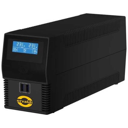 Orvaldi Id850iec Line-interactive 0.8kva 480w Ups  EU Plug