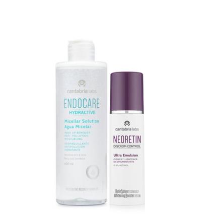 Neoretin Pack Ultra Emulsão Despigmentante + Hydractive Água Micelar