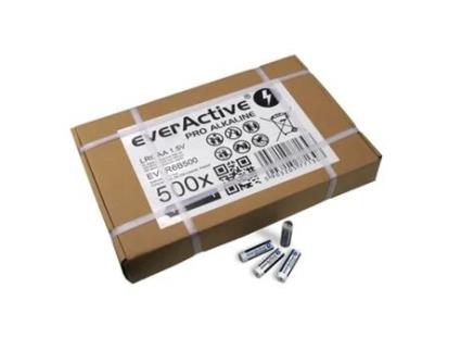 Conjunto de 500 Pilhas EVERACTIVE  AA / LR6 1,5 Volts