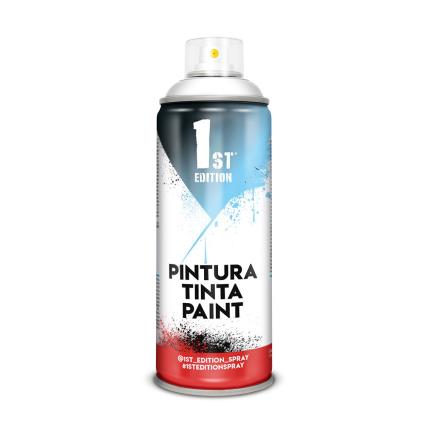 TINTA EM SPRAY 1ST EDITION 520cc / 300ml MATE BRANCO SKELETON REF.640 - 1ST EDITION