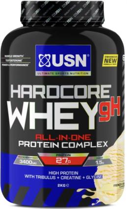 Proteína em pó USN Hardcore Whey gH vanilka 908g