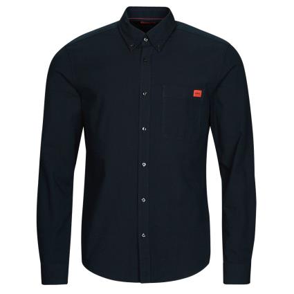 HUGO  Camisas mangas comprida Evito  Preto Disponível em tamanho para homem. S,M,L,XL.Homem > Roupas > Camisas mangas compridas