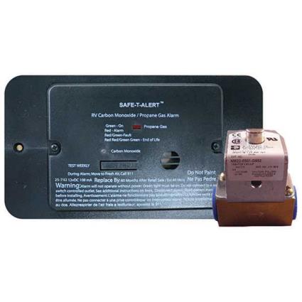 Mti Industries 25 Series Dual Propane/lp Carbon Monoxide Trim Ring&solenoid Alarm Dourado