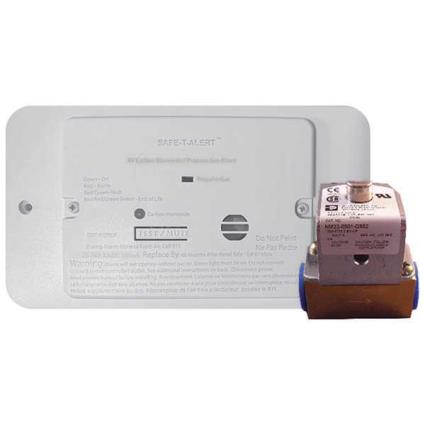 Mti Industries 25 Series Dual Propane/lp Carbon Monoxide Trim Ring&solenoid Alarm Transparente