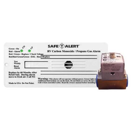 Mti Industries 35 Series Dual Propane/lp Carbon Monoxide Trim Ring&solenoid Alarm Dourado