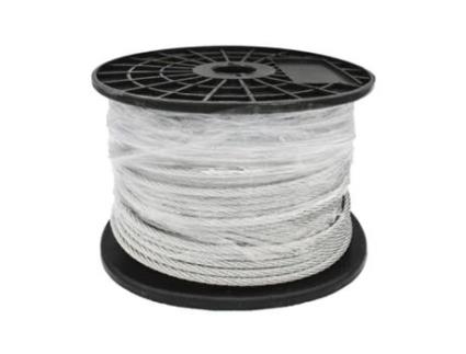 Cable acero 2 mm galvanizada 6x7x1 rollo 100 m