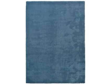 Alfombra lisa tacto suave - ATTICGO - Kristel - Azul, 190X290 cm