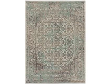 Alfombra de exterior - ATTICGO - Lucca - Multicolor, 77X150 cm