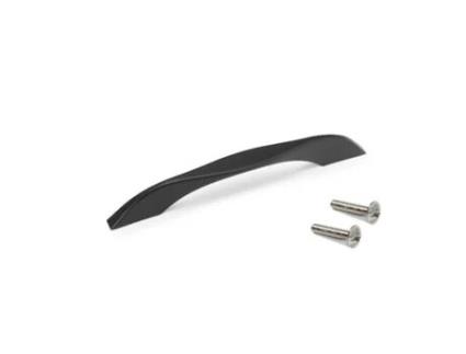 Tirador para mueble varna, intereje 160 mm, pintado negro, zamak, 20 ud.