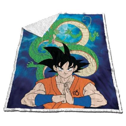 Toei Animation Dragon Ball Z Coral Blanket Sherpa 100x140 Cm
