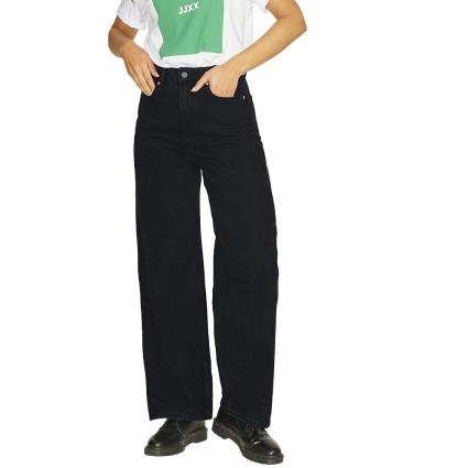 Jjxx Tokyo Wide High Waist Jeans Preto 24 / 32 Mulher