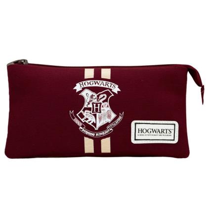 Karactermania Harry Potter Triple Pocket Pencil Case Hogwarts   Homem