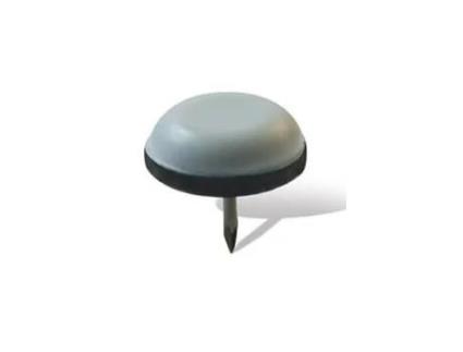 Deslizante ptfe ø30 gris con clavo (caja 200)