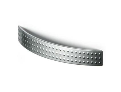 Tirador zamak flecos 160mm. cromo mate