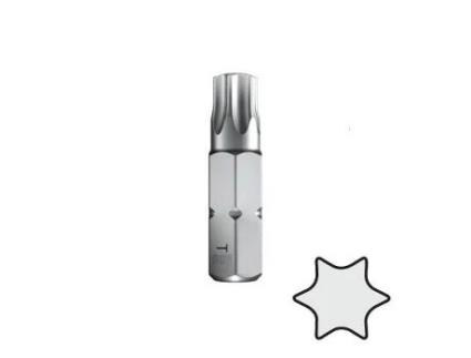 Punta atornillar mango 1/4 torx 25mm punta atornill tx30