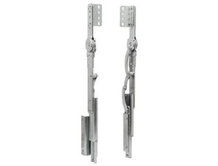 Resorte compas elevable 6 posiciones 90-180  con guia c/escuadra, desplazamiento guiado c/sofa