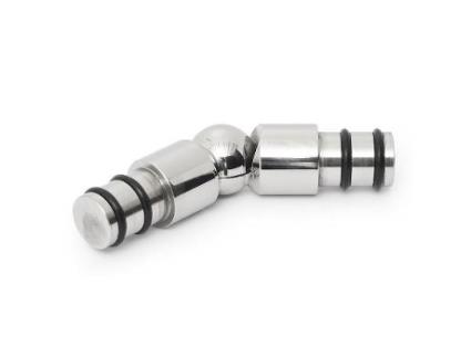 Angulo conector tubo ø25 interior cabine
