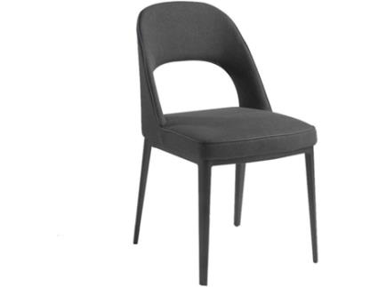 Cadeira ANGEL CERDÁ S.L. 4023 (Preto, Cinzento - Poliuretano, Tecido - 47 x 50 x 80 cm)