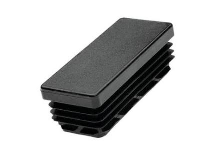 Contera rectangular interior 15-40 grosor tubo 1-2,5mm