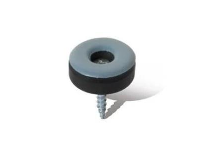 Deslizante ptfe ø38 gris con tornillo (caja 100)