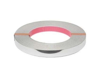 Iana perfil embellecedor para decoración. acabado cromo ancho 24