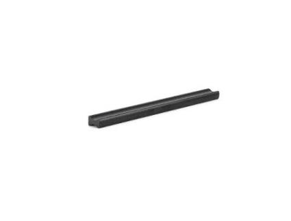 Tirador aluminio yokono distancia 128 acabado negro mate