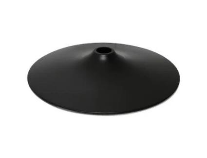 Base conica sillon iza ø600 acabado negro mate