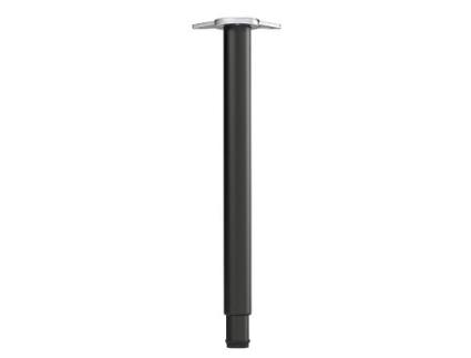 Pata regulable neru para mesa ø60 710-1100 acabado negro