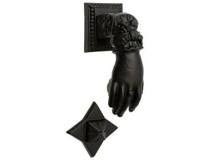 Aldabon mano castellano 306 forja negro