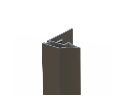 Perfil tirador ateneo 2.45  sp16 acabado mocca