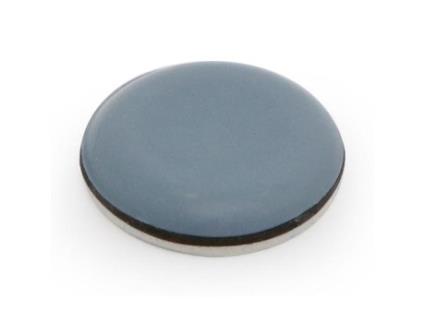 Deslizante ptfe ø25 adhesiva gris (8u)