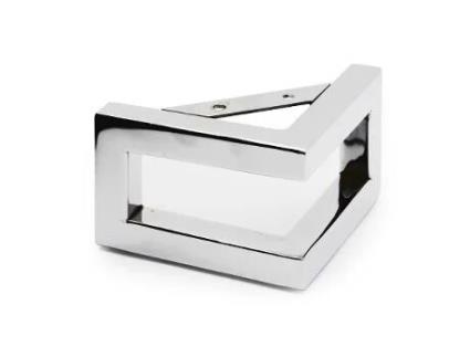Pata metal corinne h80 120x120 cromo