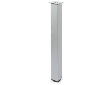 Jgo.4patas regulable para mesa rigo 60x60-710 gris