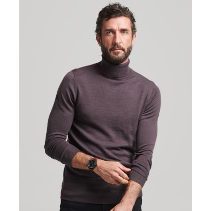 Superdry Studios Merino Roll Neck Sweater  2XL Homem