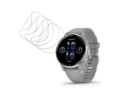 Kit 4 películas Hidrogel auto-reparo para Garmin Venu 2 Plus