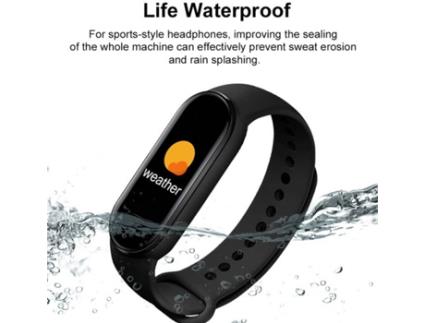 Pulseira Desportiva KLACK® Smartband (Bluetooth - 2 dias - Rosa)