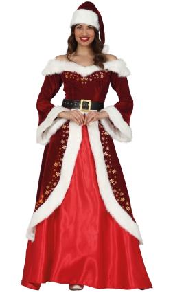 Fantasia de papai noel feminino