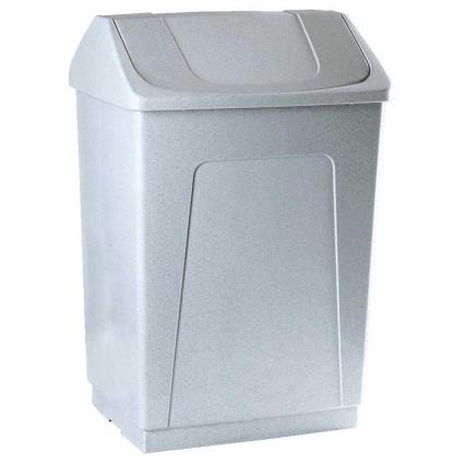Denox 55l Trash Can Branco
