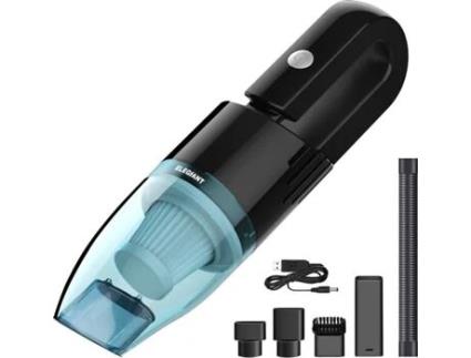 Mini Aspirador ELEGIANT EGH-VC2 (Autonomia 35 min - Preto)