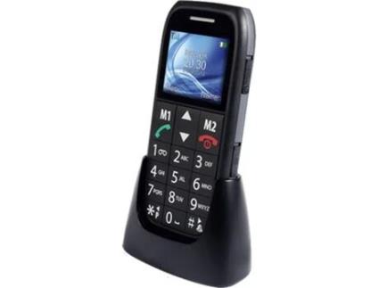 Telemóvel FYSIC FM-7500 (1.7'' - Preto)