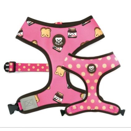 Dukier Dogtella reversível Nutella arnês para cães