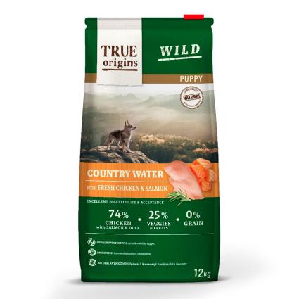 True Origins Puppy Wild Frango e Salmão ração