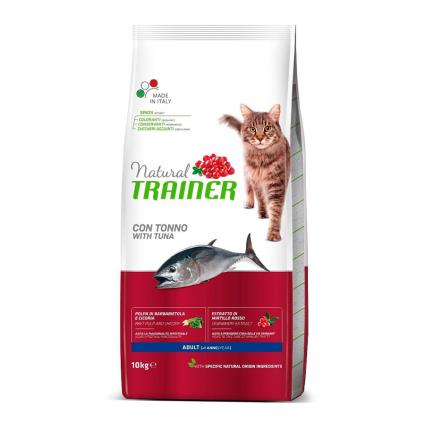 Natural Trainer Adult Atum ração para gatos