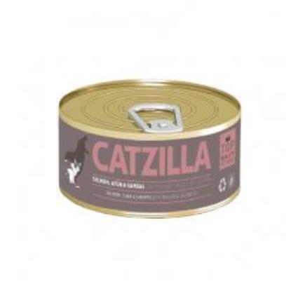 Lata Catzilla peixe 90 g comida húmida para gato