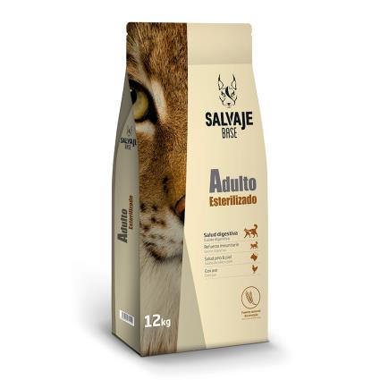 Salvaje Base Esterilizado alimento para gatos 12kg