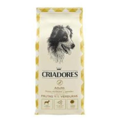 Criadores Frutas e Vegetais ração para cães